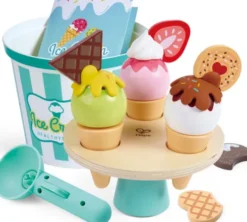 Hape - Creamy Dreamy Ice Cream Corner - Isbøtte Legesæt
