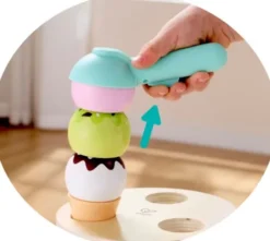 Hape - Creamy Dreamy Ice Cream Corner - Isbøtte Legesæt