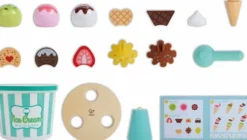 Hape - Creamy Dreamy Ice Cream Corner - Isbøtte Legesæt