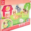 Hape - Farmyard Peg Puzzle - Bondegårdsdyr Knoppuslespil