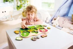 Hape - Farmyard Peg Puzzle - Bondegårdsdyr Knoppuslespil