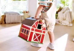 Hape - Happy Farm Playset - Bondegård