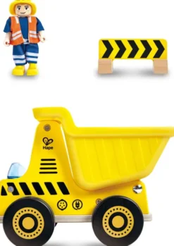 Hape - Hauler Dump Truck - Legetøjs Dumper Lastbil