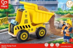 Hape - Hauler Dump Truck - Legetøjs Dumper Lastbil