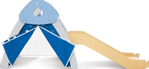Hape - 4-In-1 Climb & Slide Gym Set - Klatrestativ Til Børn