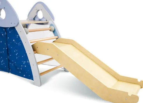 Hape - 4-In-1 Climb & Slide Gym Set - Klatrestativ Til Børn