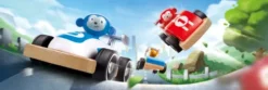Hape - Legetøjsbil I Træ - Wild Riders Vehicle Set - Assorteret