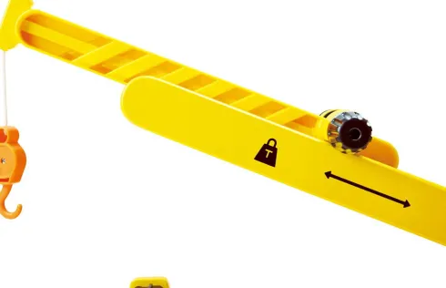 Hape - Mobile Crane & Construction Set - Kran & Konstruktion