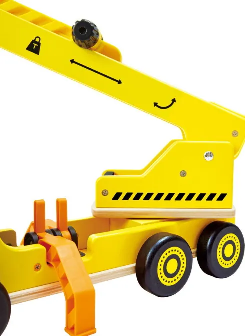 Hape - Mobile Crane & Construction Set - Kran & Konstruktion
