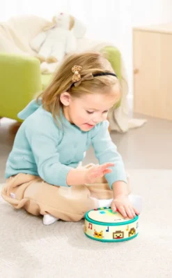 Hape - Pixelz Bright Beats Pixel Drum - Tromme Til Børn