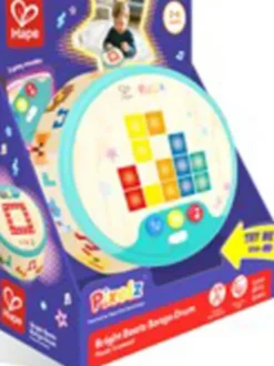 Hape - Pixelz Bright Beats Pixel Drum - Tromme Til Børn