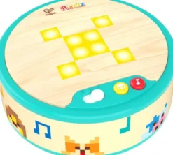 Hape - Pixelz Bright Beats Pixel Drum - Tromme Til Børn