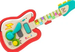Hape - Pixelz Regnbue Rock Guitar Til Børn