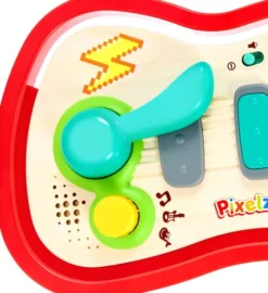 Hape - Pixelz Regnbue Rock Guitar Til Børn