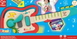 Hape - Pixelz Regnbue Rock Guitar Til Børn