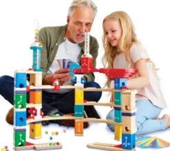 Hape - Quadrilla Marble Run Construction - Kodningssæt - E6029