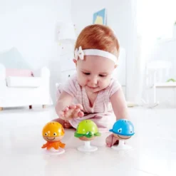 Hape - Ranglesæt Med Sugekop - 3 Stk