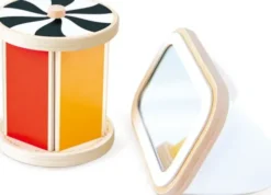 Hape - Stand-Alone Roll - Snurretromme Med Spejl