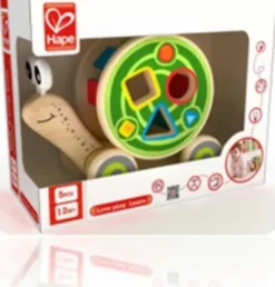 Hape Trækdyr / Puttekasse - Walk-A-Long Snail