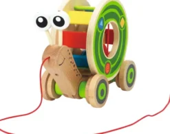 Hape Trækdyr / Puttekasse - Walk-A-Long Snail