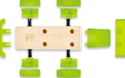 Hape - Whizzy Wheels - Legetøjsbil Byggesæt I Træ - Assorteret
