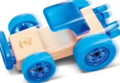 Hape - Whizzy Wheels - Legetøjsbil Byggesæt I Træ - Assorteret