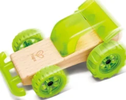 Hape - Whizzy Wheels - Legetøjsbil Byggesæt I Træ - Assorteret