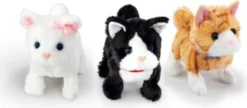 Happy Pets - Pretty Little Kitty Plyskattekilling 3 Varianter - Assorteret