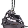 Harry Potter Julepynt - Hufflepuff Crest - Sølv - Nemesis Now - 6 CM