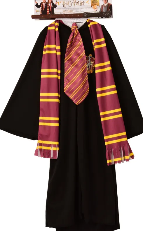 Harry Potter Kostume Til Børn - Gryffindor Sæt - Rubies
