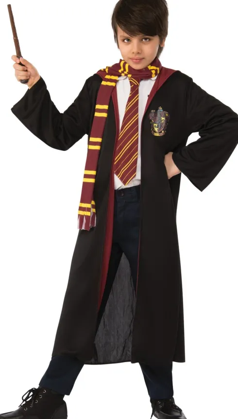 Harry Potter Kostume Til Børn - Gryffindor Sæt - Rubies