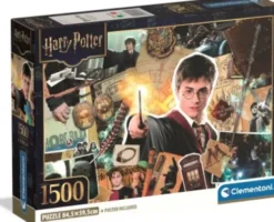 Harry Potter Puslespil - High Quality - 1500 Brikker - Clemetoni