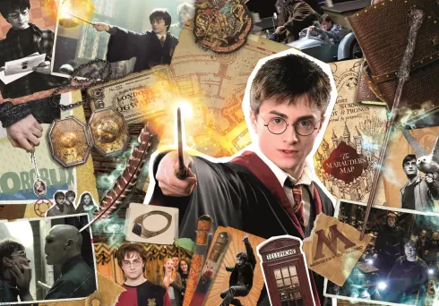 Harry Potter Puslespil - High Quality - 1500 Brikker - Clemetoni