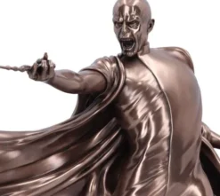 Harry Potter - Voldemort Avada Kedavra Figur I Bronze - 32 CM
