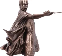 Harry Potter - Voldemort Avada Kedavra Figur I Bronze - 32 CM