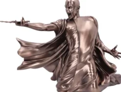 Harry Potter - Voldemort Avada Kedavra Figur I Bronze - 32 CM