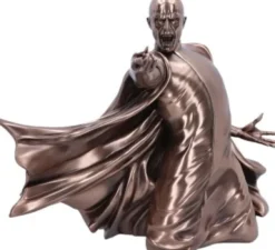 Harry Potter - Voldemort Avada Kedavra Figur I Bronze - 32 CM