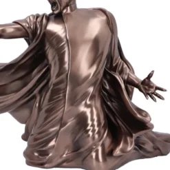 Harry Potter - Voldemort Avada Kedavra Figur I Bronze - 32 CM