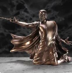 Harry Potter - Voldemort Avada Kedavra Figur I Bronze - 32 CM