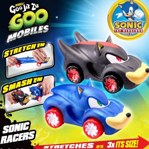 Heroes Of Goo Jit Zu - Goo Mobiles - Sonic - Assorteret