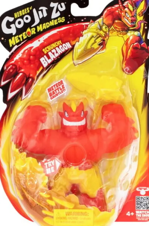 Heroes Of Goo Jit Zu - Meteor Madness - Scrunchy Blazagon Figur