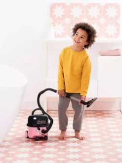 Hetty Legetøjs Støvsuger Med Sug - Pink - Casdon