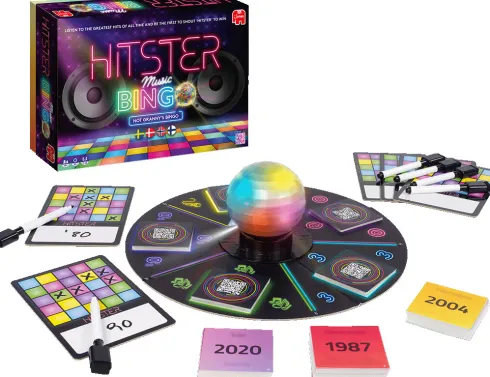 Hitster Bingo - Dansk