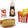 Hot Dog Grillmester Legemad Sæt I 25 Dele - Ecoiffier Chef