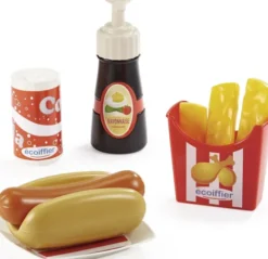 Hot Dog Grillmester Legemad Sæt I 25 Dele - Ecoiffier Chef