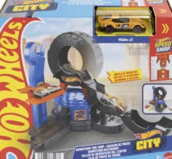 Hot Wheels - City Downtown Tire Shop - Mattel Jhl75