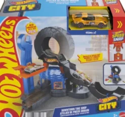 Hot Wheels - City Downtown Tire Shop - Mattel Jhl75