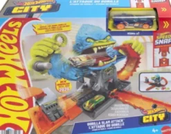 Hot Wheels - City Gorilla Slam Attack - Speed Snap - Mattel Jhl92