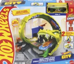 Hot Wheels - City Snake Spiral Attack - Slangeangreb Loop Sæt