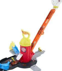 Hot Wheels - City Super Fire Station Rescue - Brandstation - Mattel